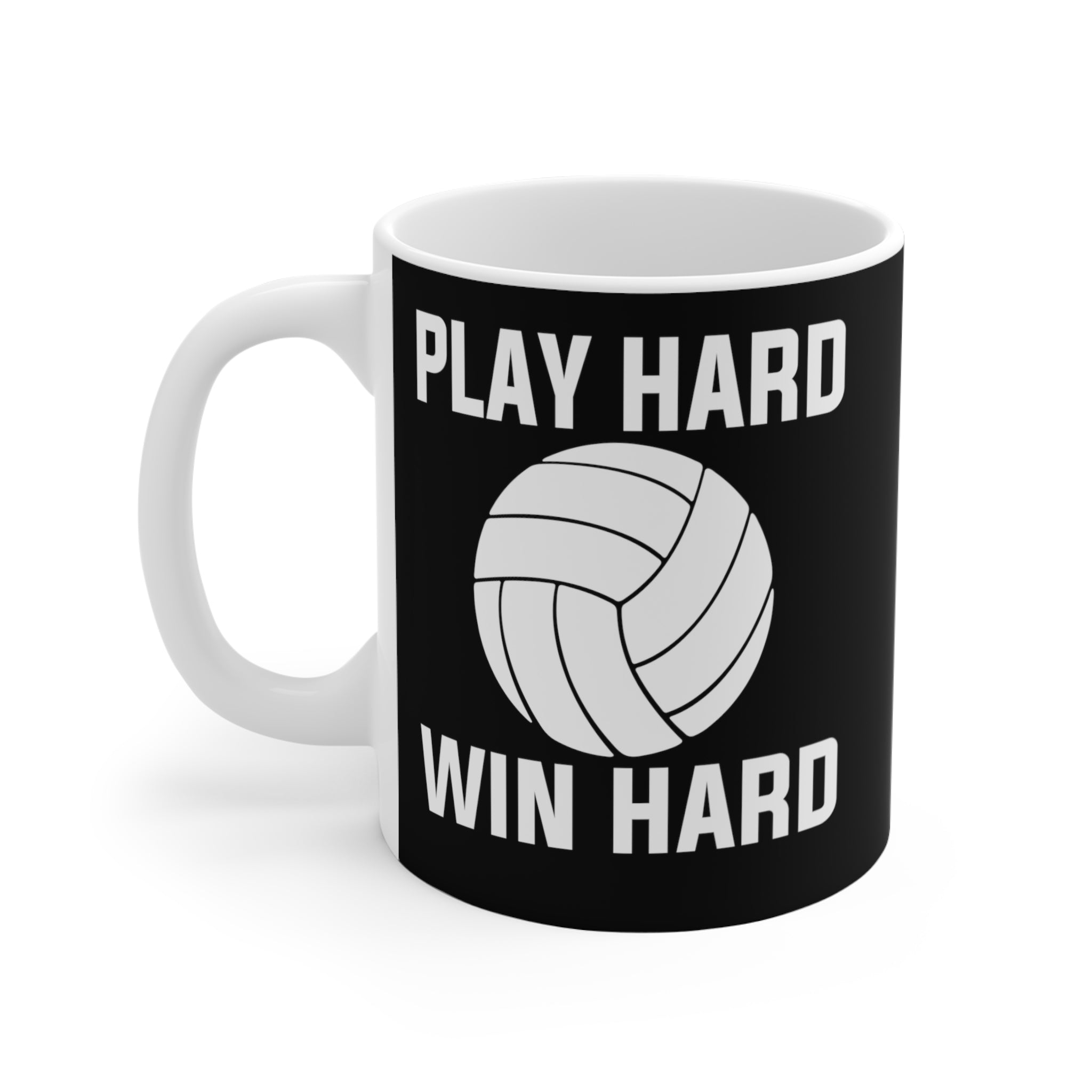 Play Hard Win Hard Coffee Cup