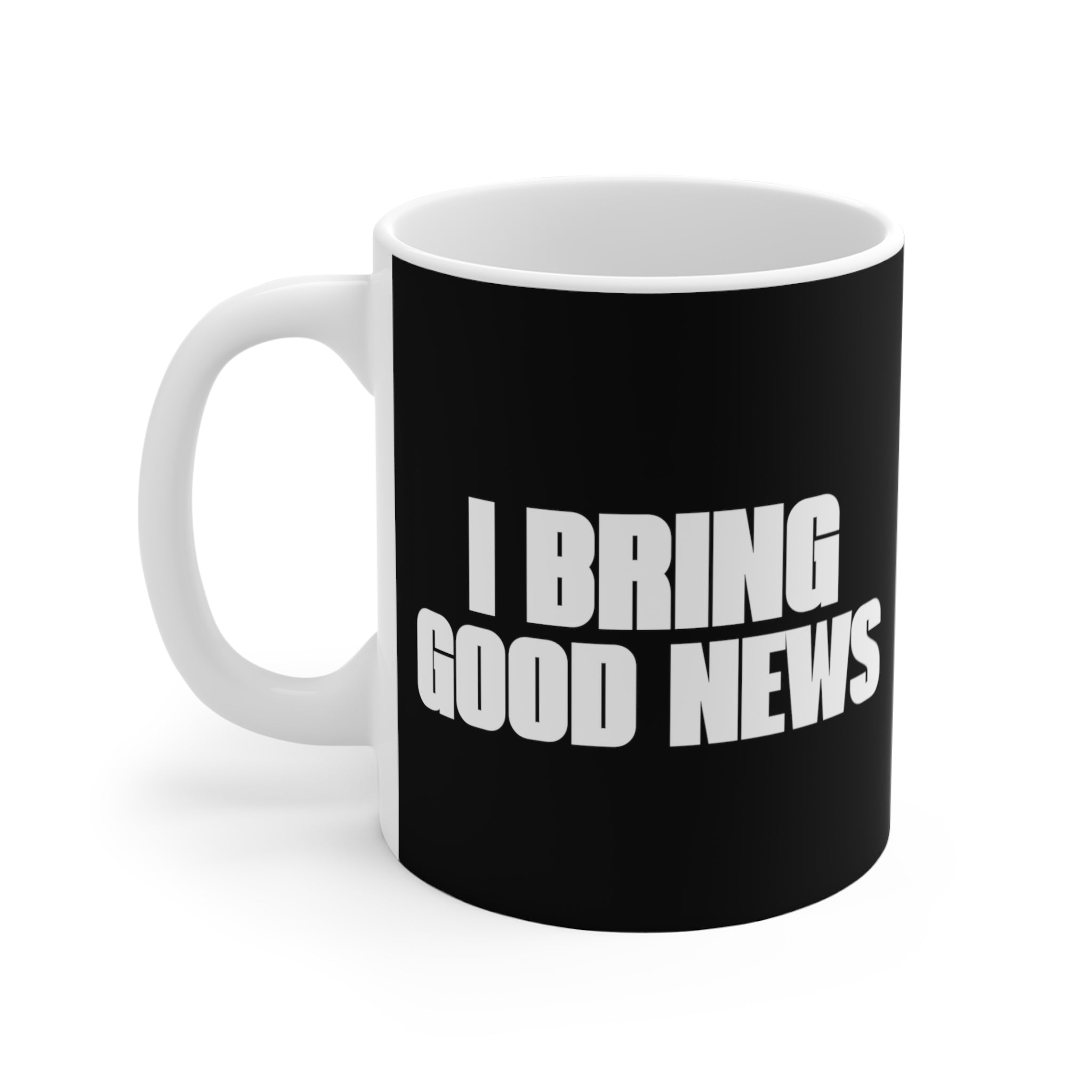 I Bring Good News Ceramic Coffee Cup