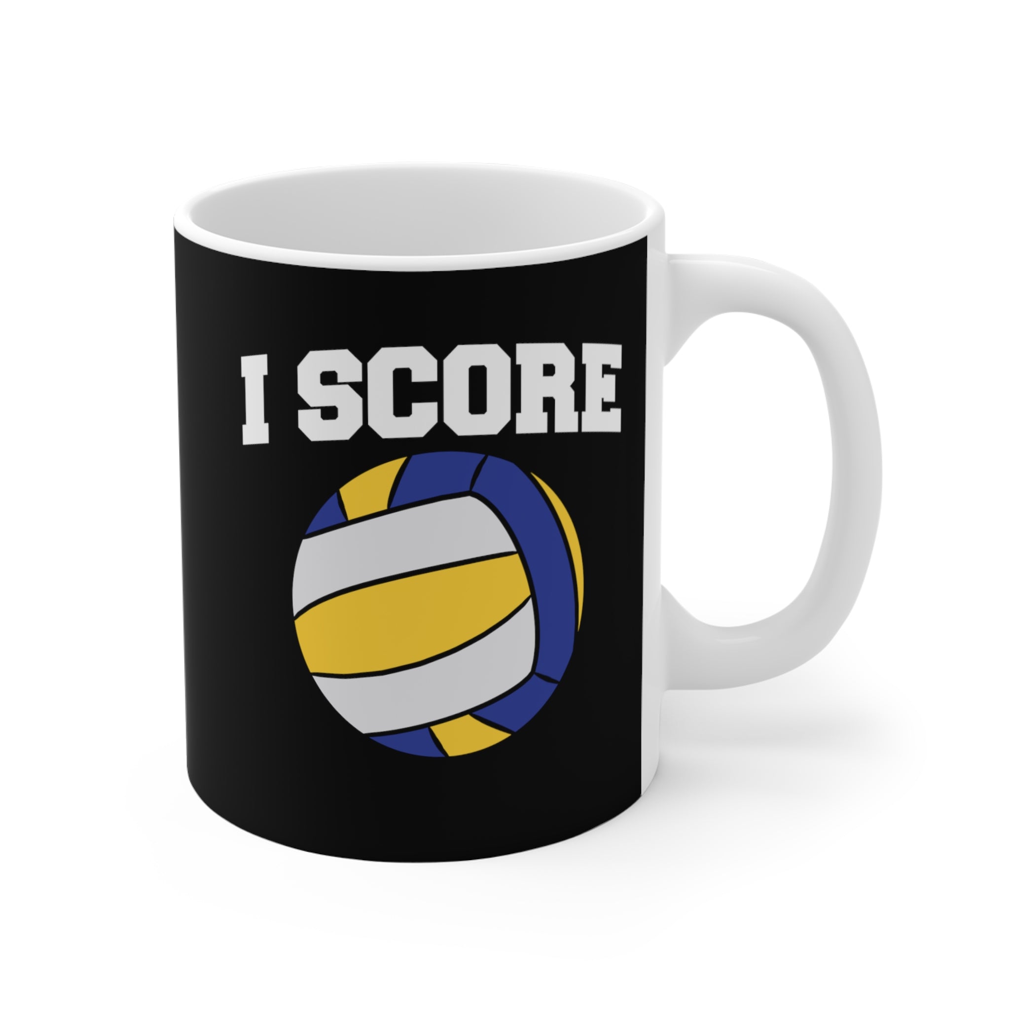 I SCORE Volleyball Coffee Cups